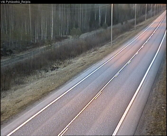 Weather Camera Image Road 6 Joensuu, Reijola, Joensuu, Pohjois-Karjala