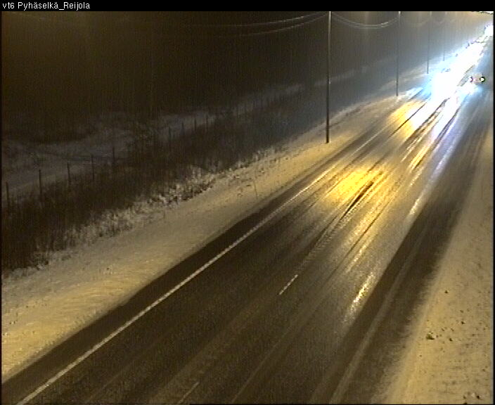 Weather Camera Image Road 6 Joensuu, Reijola, Joensuu, Pohjois-Karjala