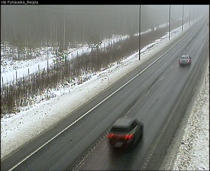 Weather Camera Image Road 6 Joensuu, Reijola, Joensuu, Pohjois-Karjala