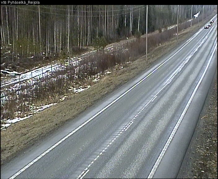 Weather Camera Image Väg 6 Joensuu, Reijola, Joensuu, Pohjois-Karjala