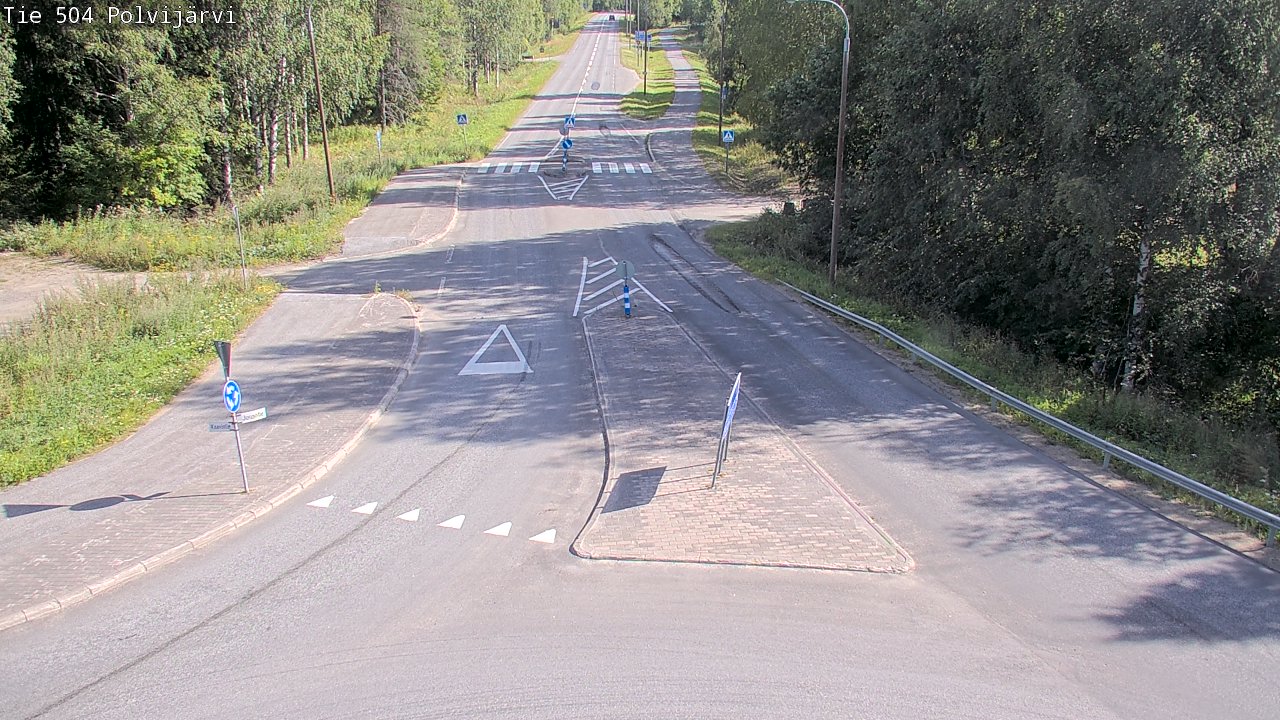 Weather Camera Image Road 504 Polvijärvi, Polvijärvi, Pohjois-Karjala