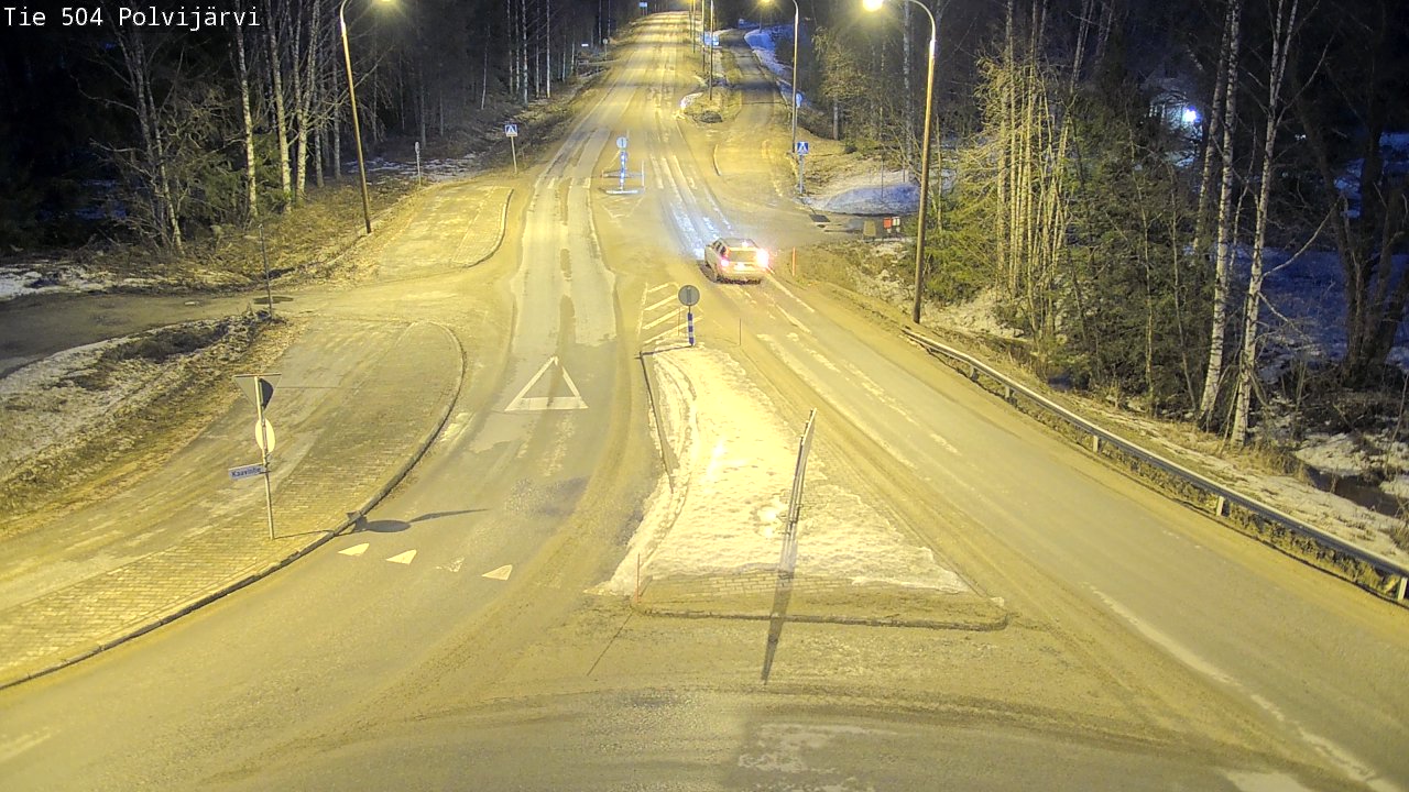 Kelikamerat Kuva Tie 504 Polvijärvi, Polvijärvi, Pohjois-Karjala