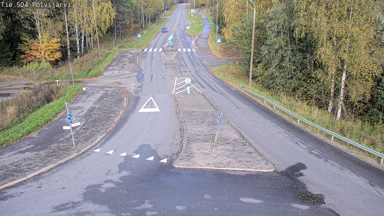 Kelikamerat Kuva Tie 504 Polvijärvi, Polvijärvi, Pohjois-Karjala