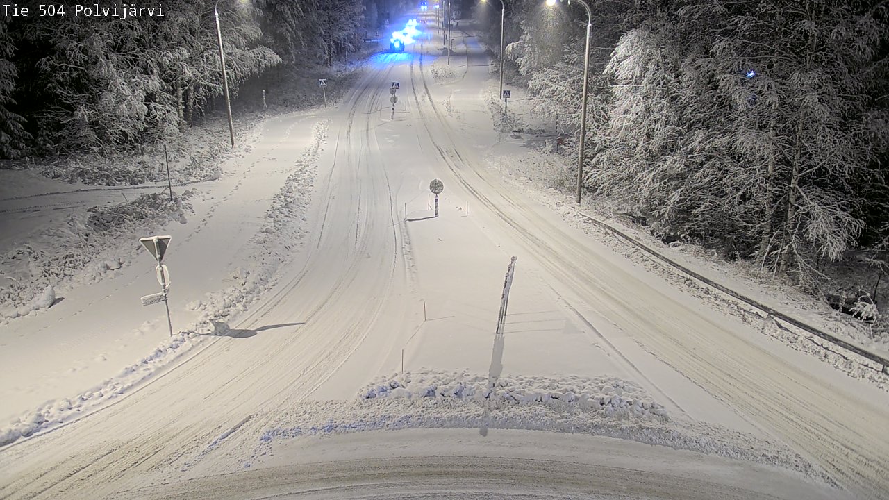 Kelikamerat Kuva Tie 504 Polvijärvi, Polvijärvi, Pohjois-Karjala