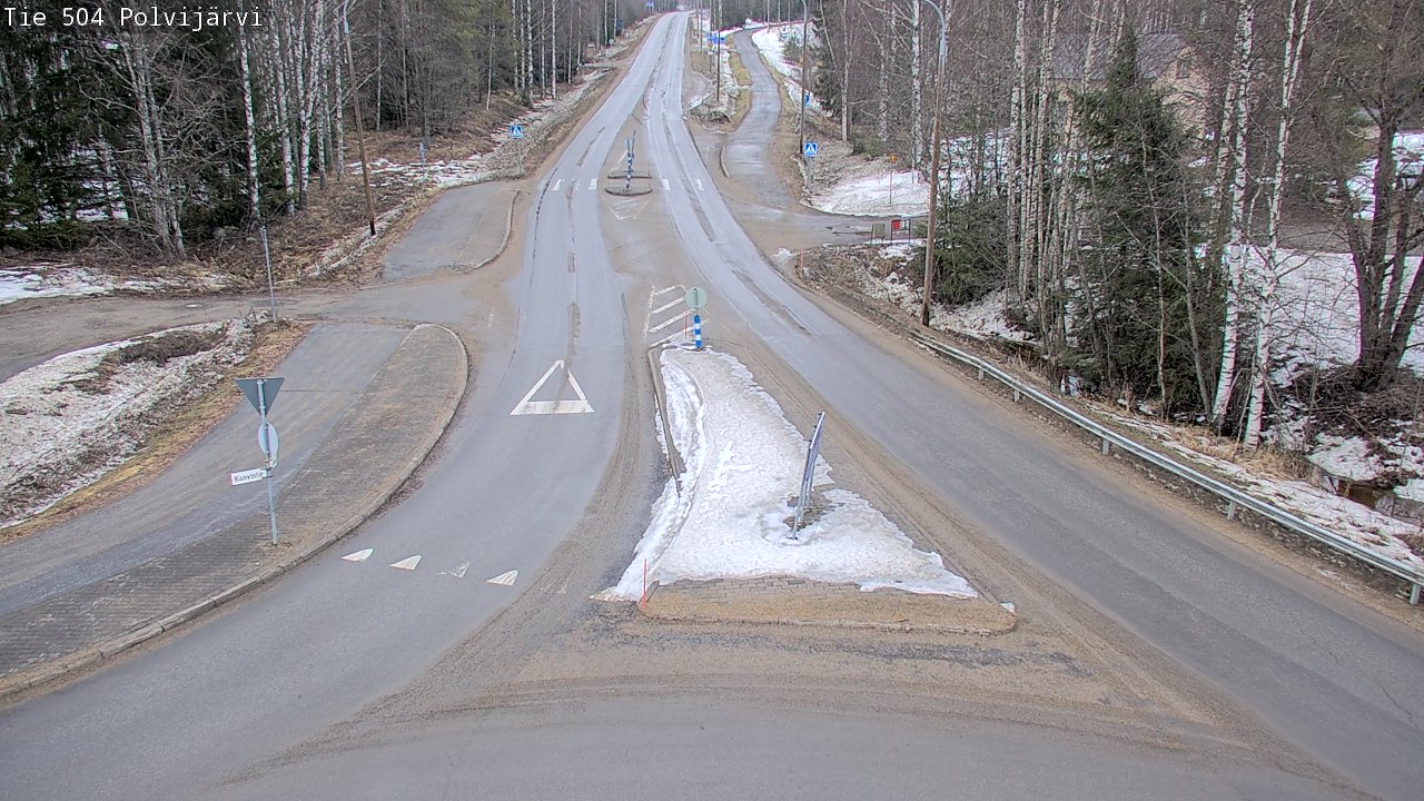 Kelikamerat Kuva Tie 504 Polvijärvi, Polvijärvi, Pohjois-Karjala