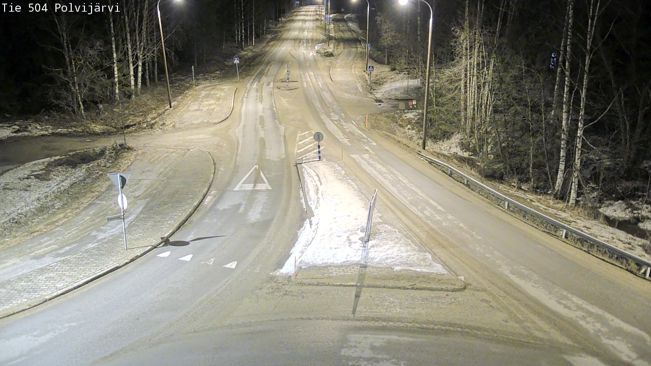 Kelikamerat Kuva Tie 504 Polvijärvi, Polvijärvi, Pohjois-Karjala