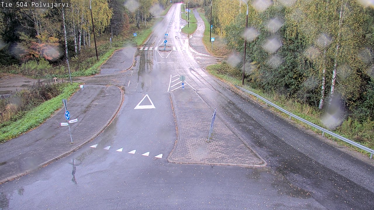 Weather Camera Image Road 504 Polvijärvi, Polvijärvi, Pohjois-Karjala
