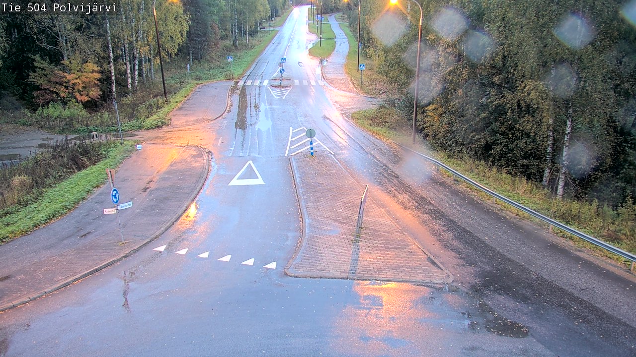 Kelikamerat Kuva Tie 504 Polvijärvi, Polvijärvi, Pohjois-Karjala