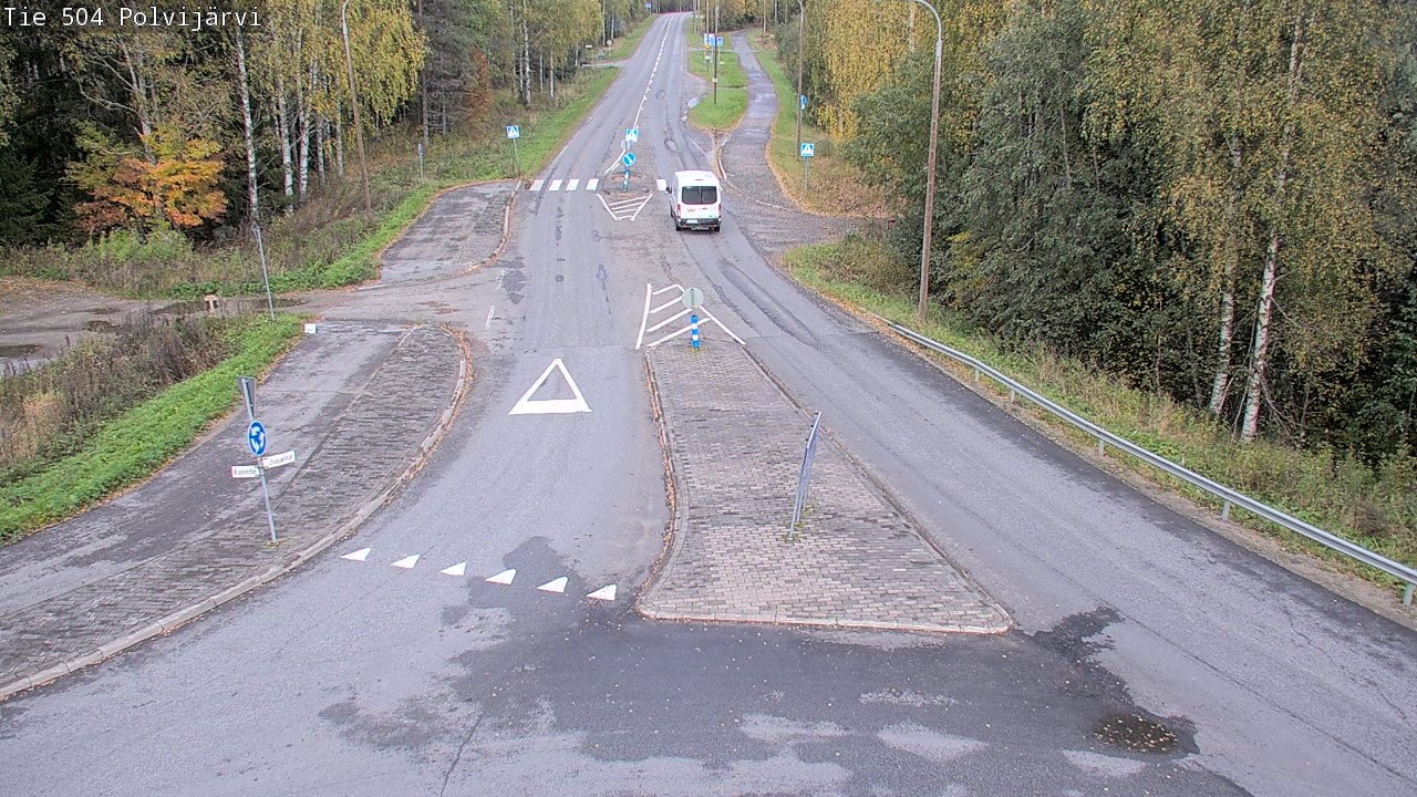 Kelikamerat Kuva Tie 504 Polvijärvi, Polvijärvi, Pohjois-Karjala