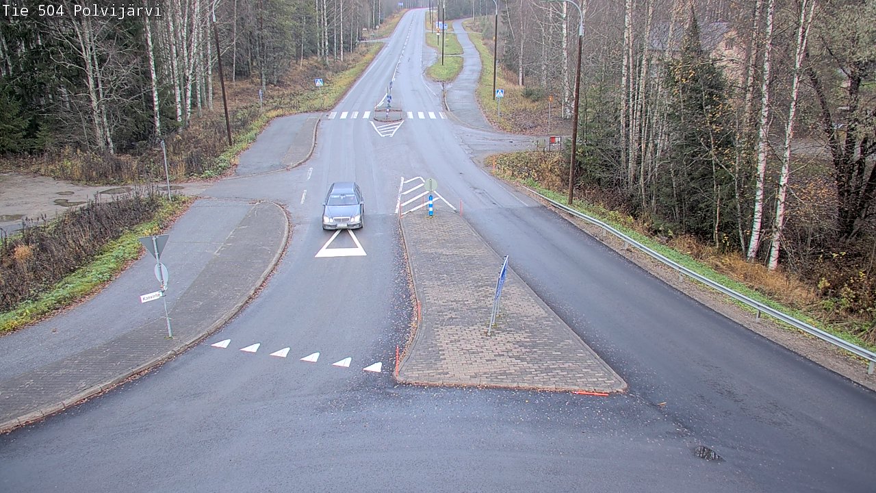 Kelikamerat Kuva Tie 504 Polvijärvi, Polvijärvi, Pohjois-Karjala