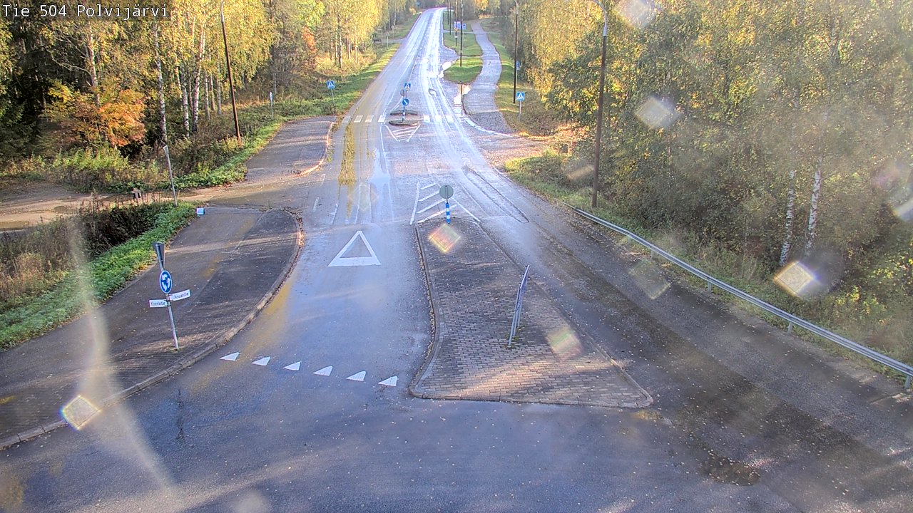 Kelikamerat Kuva Tie 504 Polvijärvi, Polvijärvi, Pohjois-Karjala