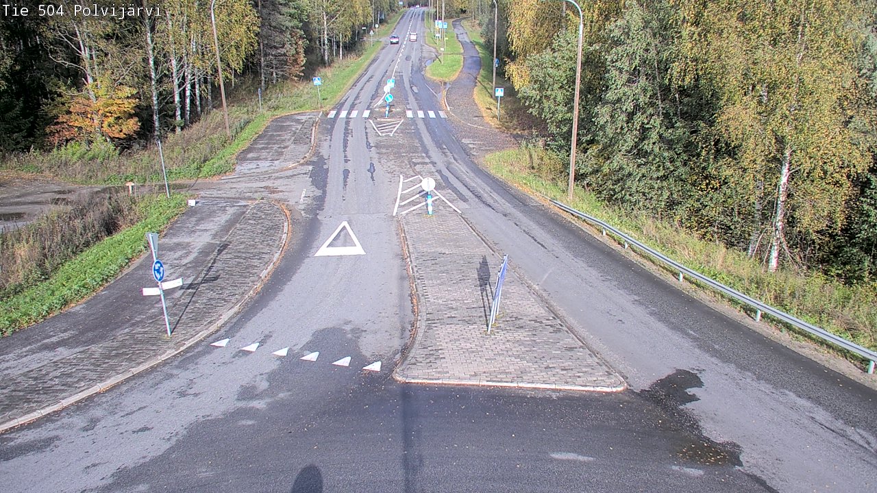 Kelikamerat Kuva Tie 504 Polvijärvi, Polvijärvi, Pohjois-Karjala