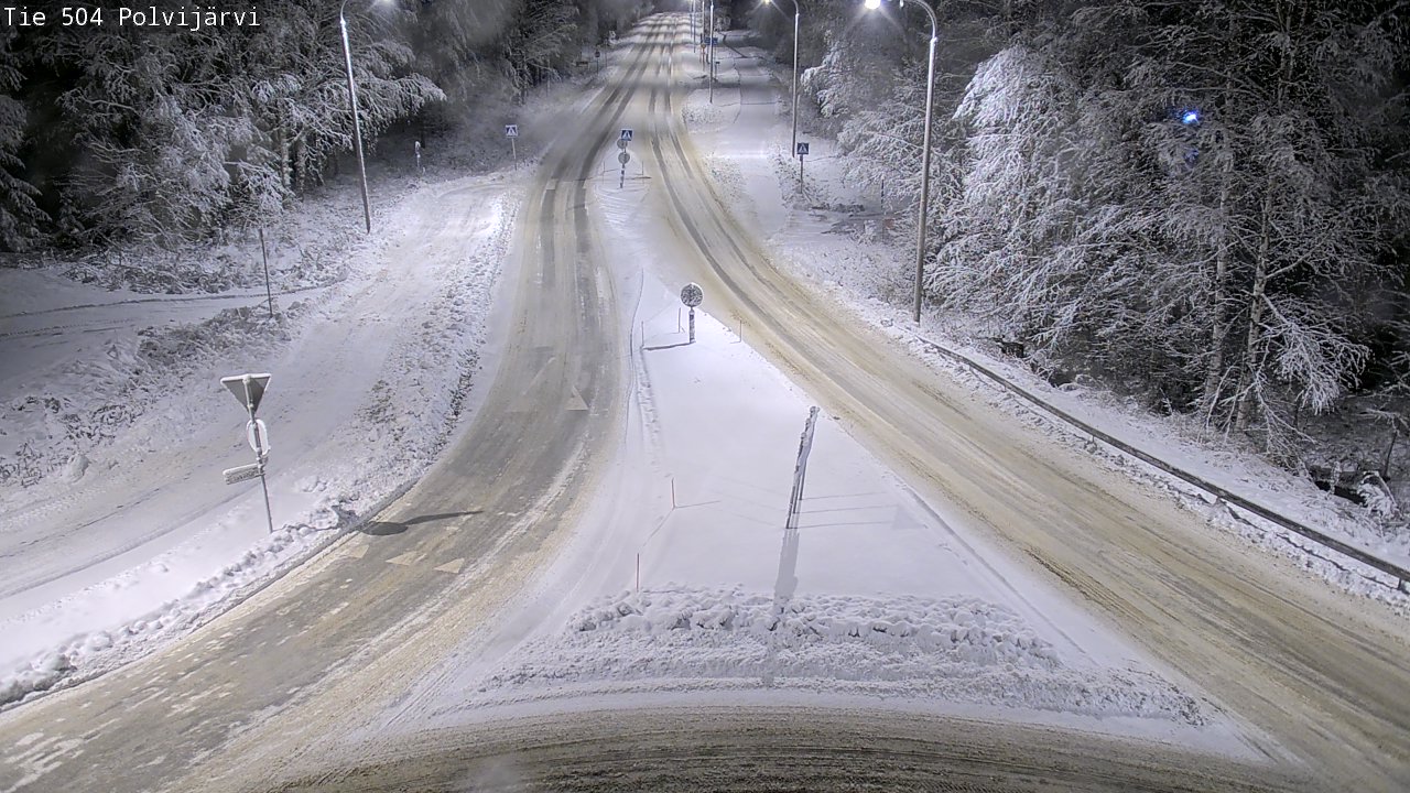 Kelikamerat Kuva Tie 504 Polvijärvi, Polvijärvi, Pohjois-Karjala