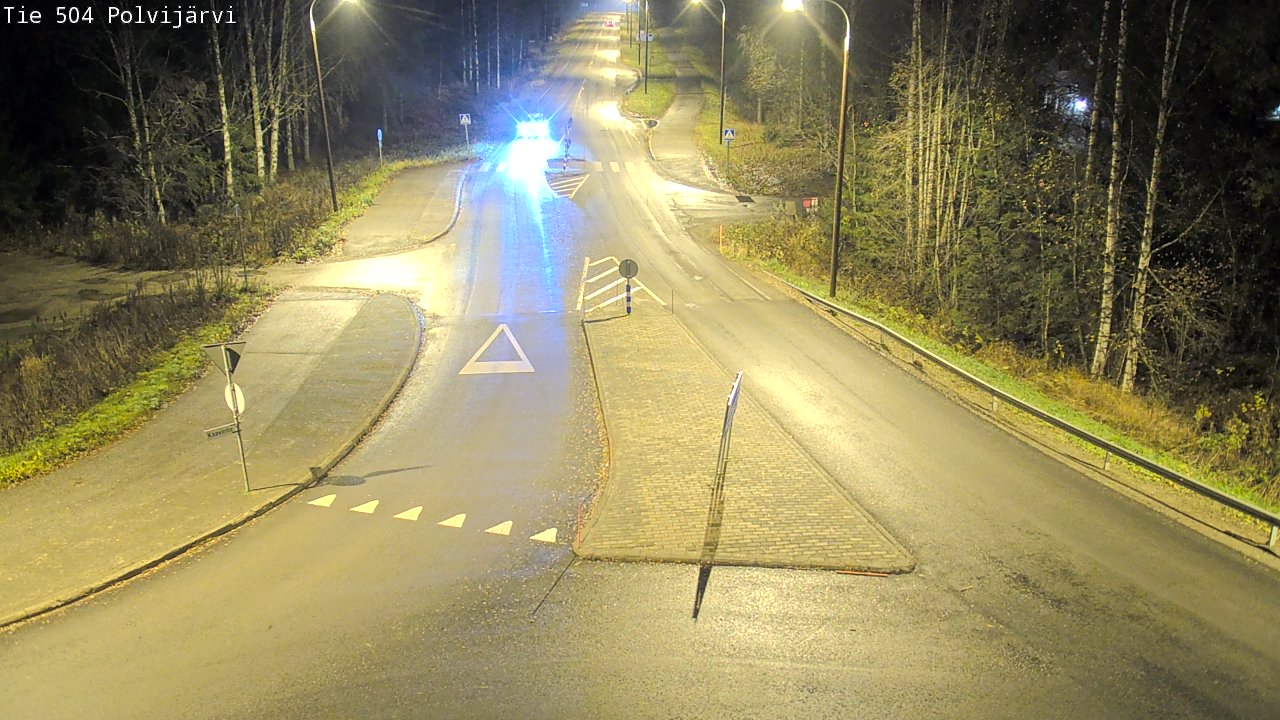 Kelikamerat Kuva Tie 504 Polvijärvi, Polvijärvi, Pohjois-Karjala