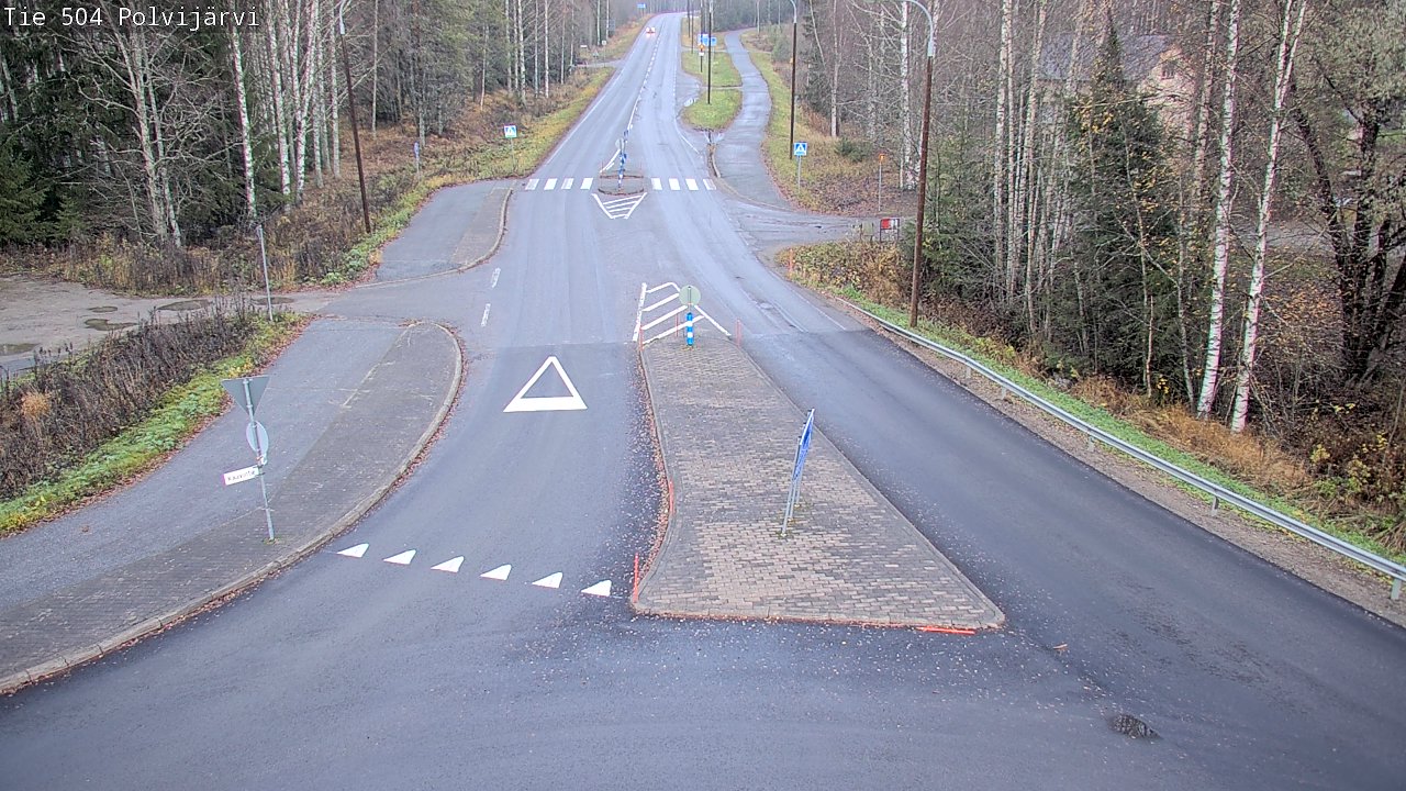 Kelikamerat Kuva Tie 504 Polvijärvi, Polvijärvi, Pohjois-Karjala