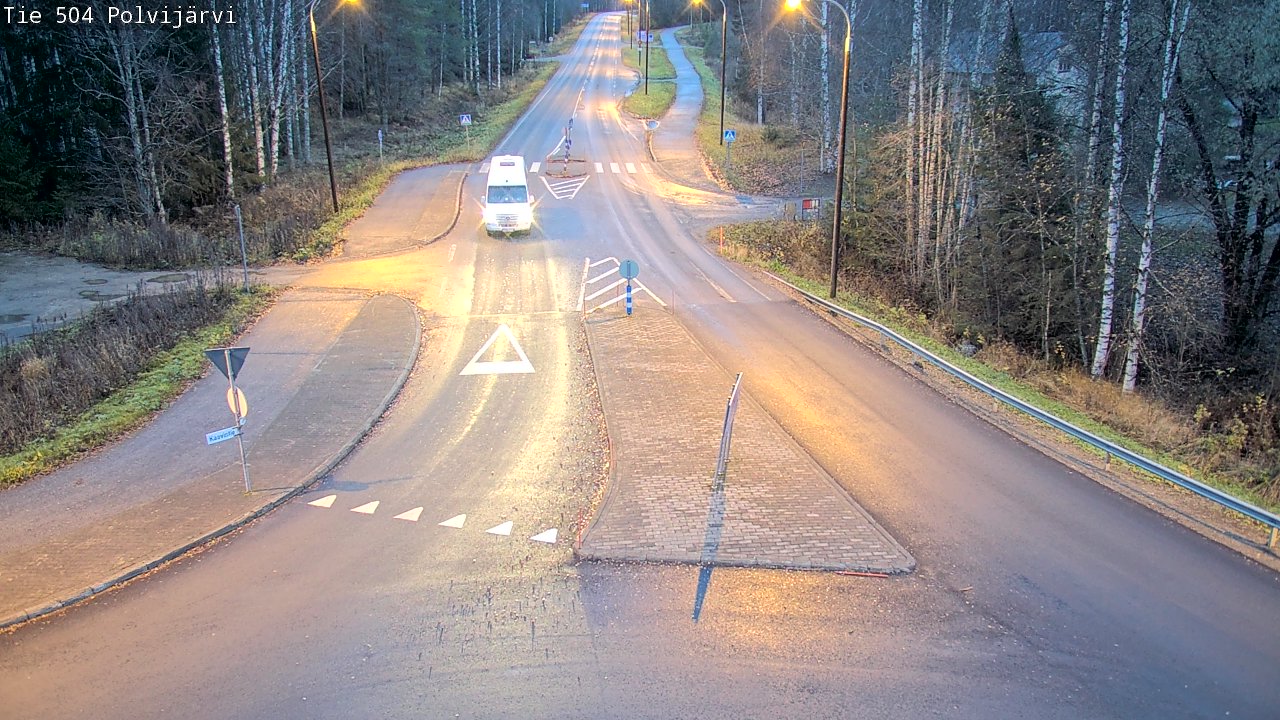 Kelikamerat Kuva Tie 504 Polvijärvi, Polvijärvi, Pohjois-Karjala