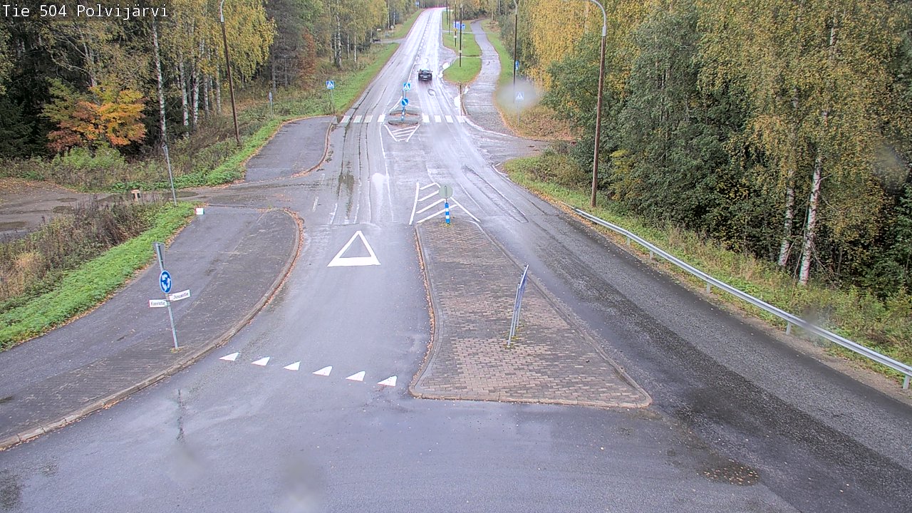 Kelikamerat Kuva Tie 504 Polvijärvi, Polvijärvi, Pohjois-Karjala