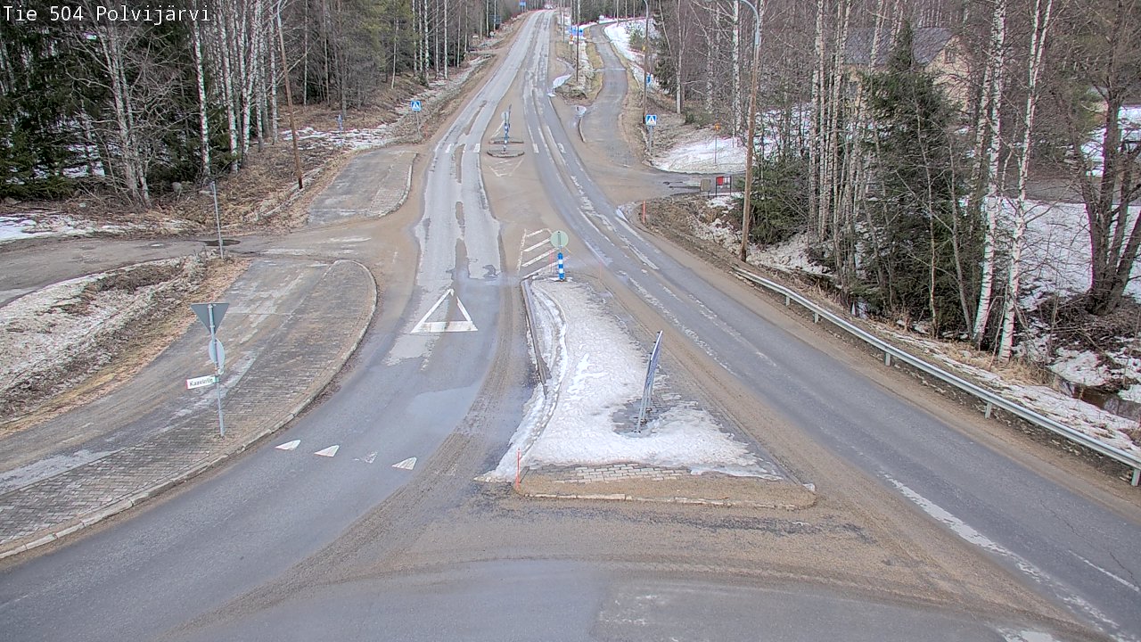 Kelikamerat Kuva Tie 504 Polvijärvi, Polvijärvi, Pohjois-Karjala