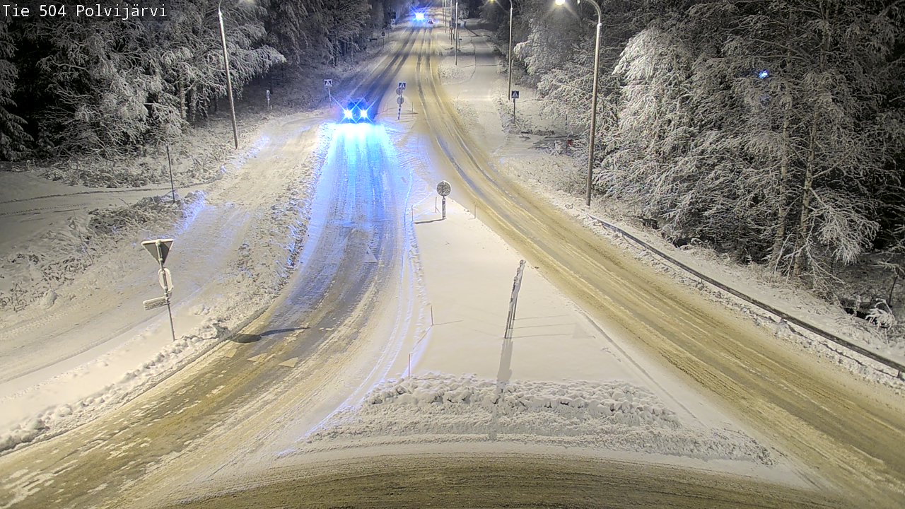 Kelikamerat Kuva Tie 504 Polvijärvi, Polvijärvi, Pohjois-Karjala