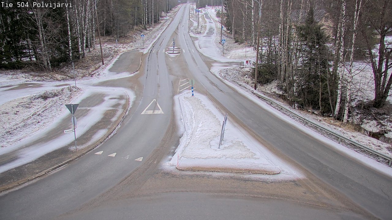 Kelikamerat Kuva Tie 504 Polvijärvi, Polvijärvi, Pohjois-Karjala