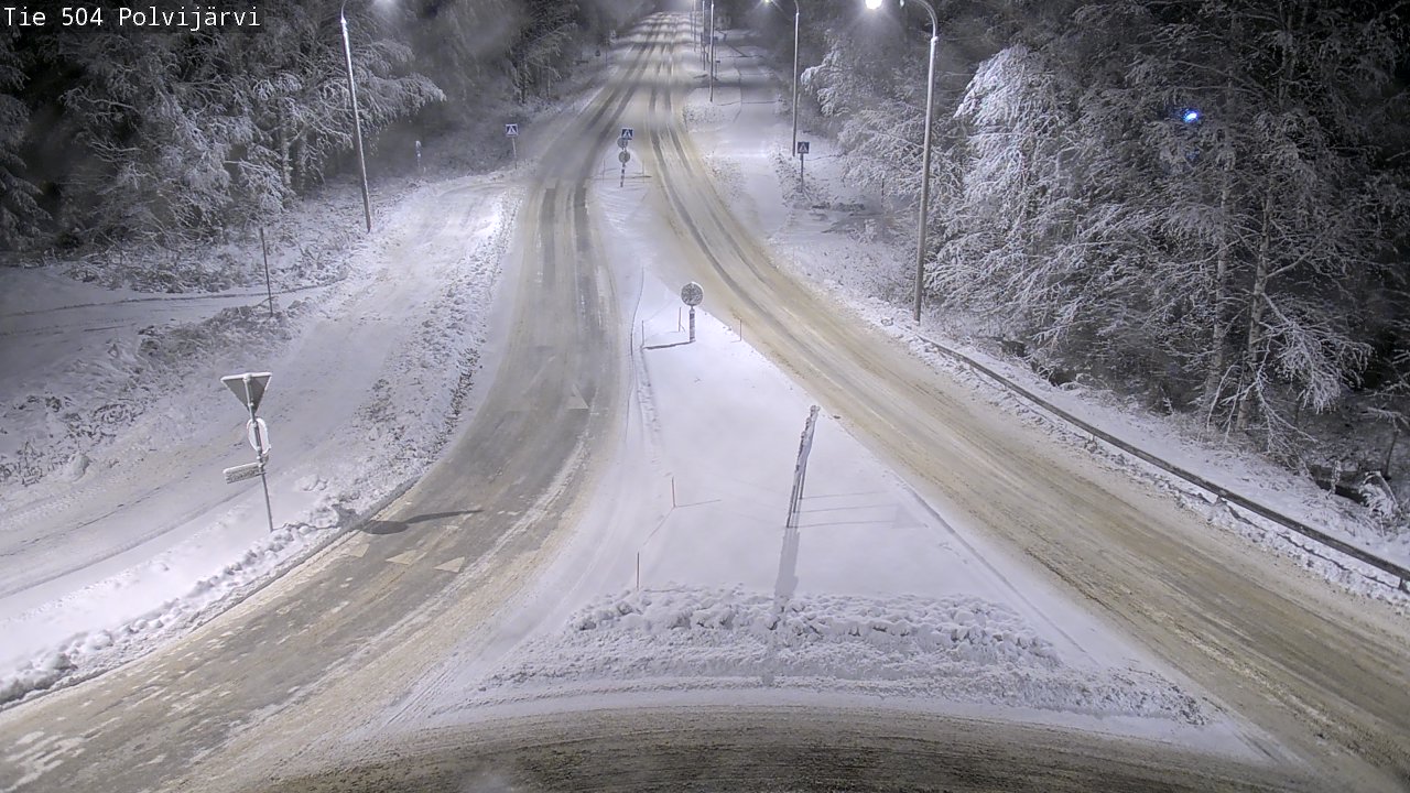 Kelikamerat Kuva Tie 504 Polvijärvi, Polvijärvi, Pohjois-Karjala
