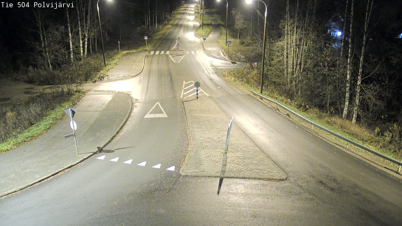 Kelikamerat Kuva Tie 504 Polvijärvi, Polvijärvi, Pohjois-Karjala