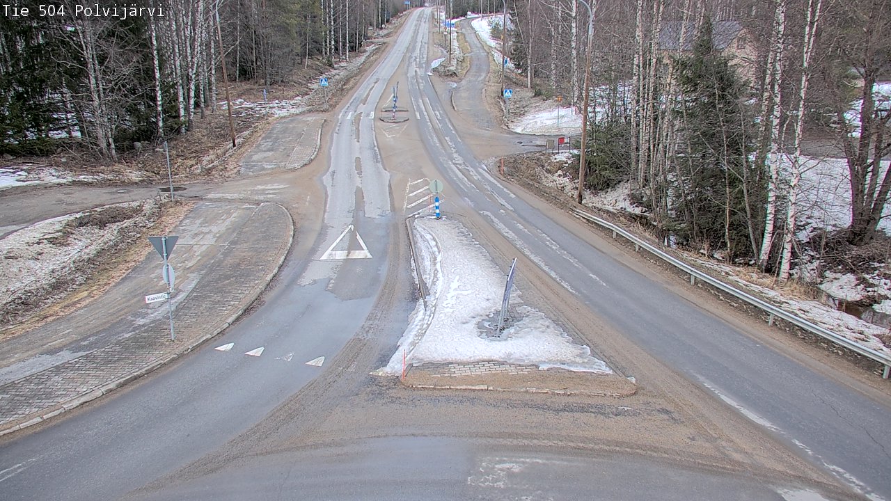 Kelikamerat Kuva Tie 504 Polvijärvi, Polvijärvi, Pohjois-Karjala