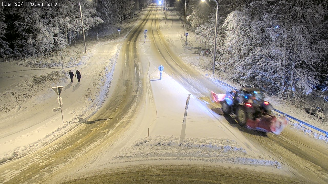 Kelikamerat Kuva Tie 504 Polvijärvi, Polvijärvi, Pohjois-Karjala