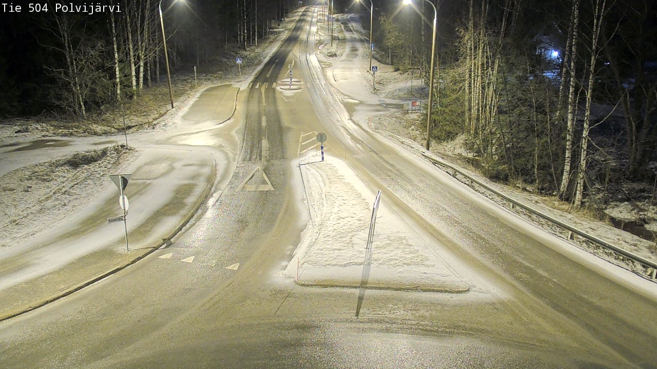 Kelikamerat Kuva Tie 504 Polvijärvi, Polvijärvi, Pohjois-Karjala