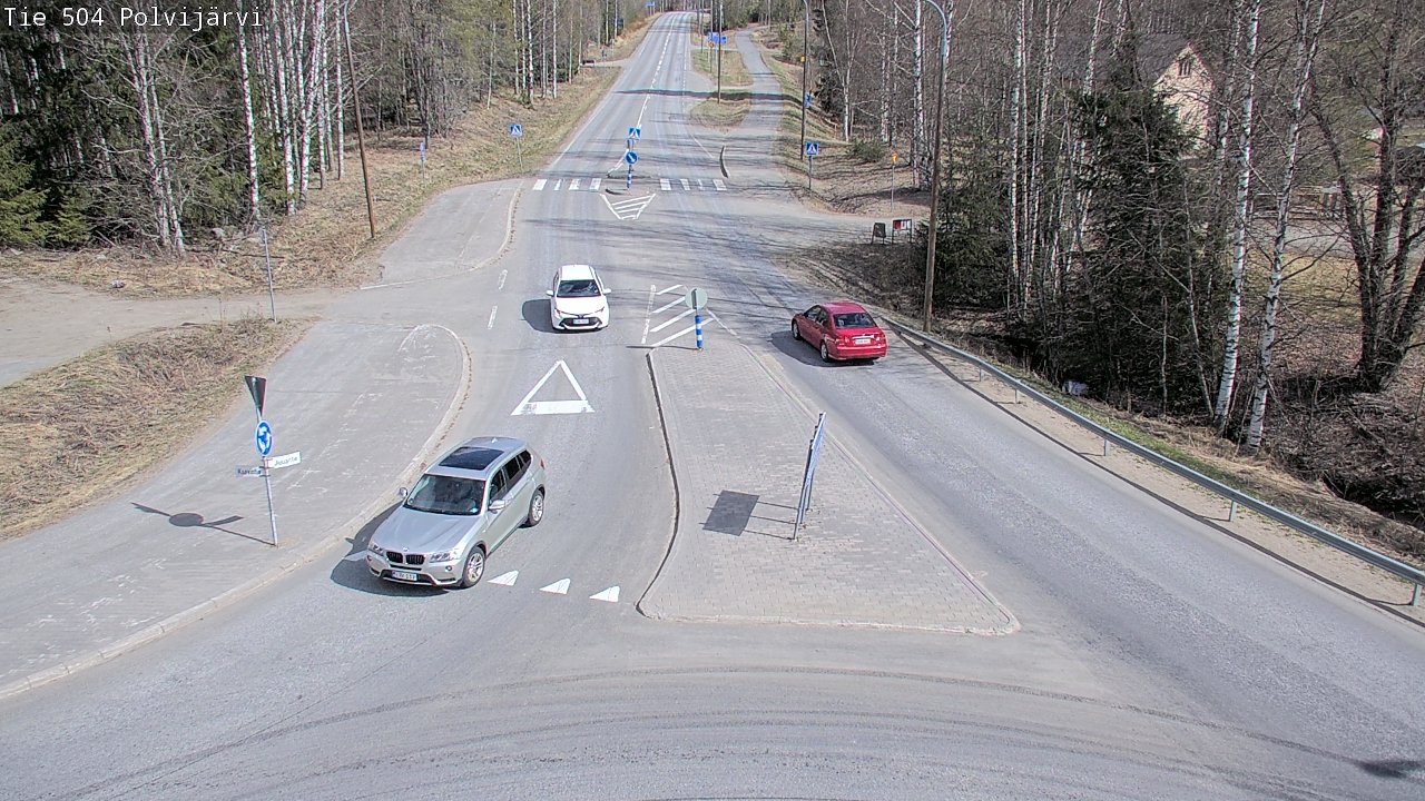 Weather Camera Image Road 504 Polvijärvi, Polvijärvi, Pohjois-Karjala