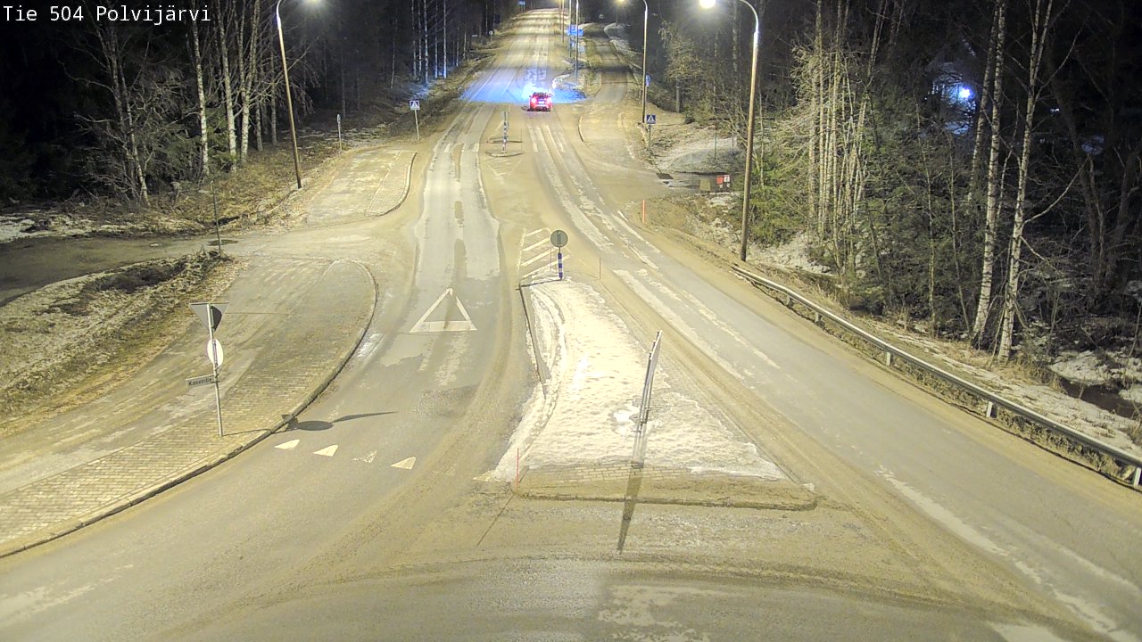 Kelikamerat Kuva Tie 504 Polvijärvi, Polvijärvi, Pohjois-Karjala
