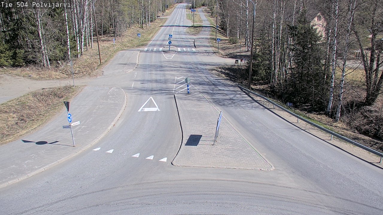 Weather Camera Image Road 504 Polvijärvi, Polvijärvi, Pohjois-Karjala