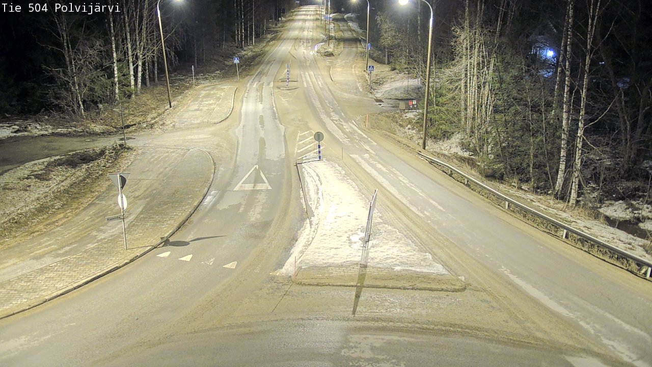 Kelikamerat Kuva Tie 504 Polvijärvi, Polvijärvi, Pohjois-Karjala