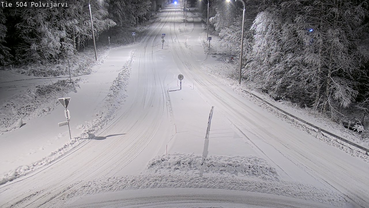 Kelikamerat Kuva Tie 504 Polvijärvi, Polvijärvi, Pohjois-Karjala