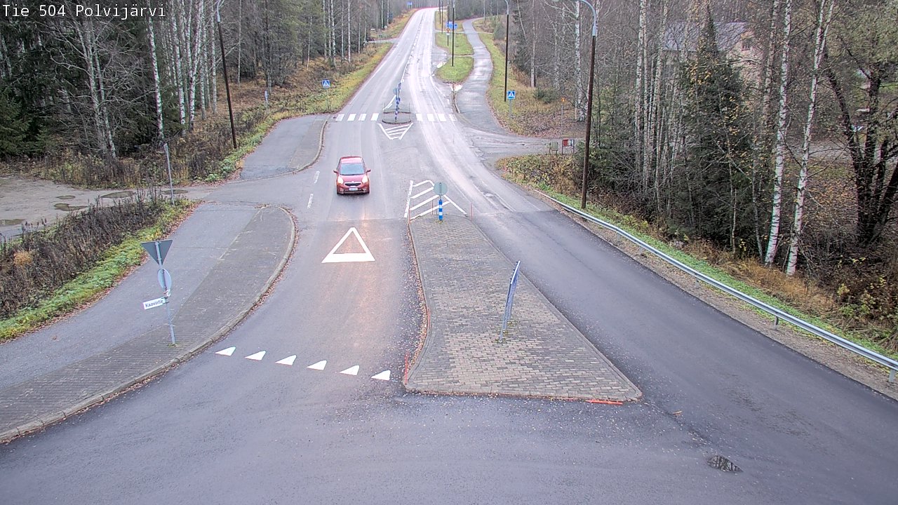 Kelikamerat Kuva Tie 504 Polvijärvi, Polvijärvi, Pohjois-Karjala