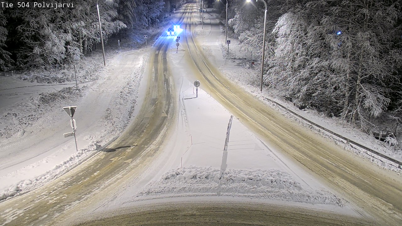 Kelikamerat Kuva Tie 504 Polvijärvi, Polvijärvi, Pohjois-Karjala