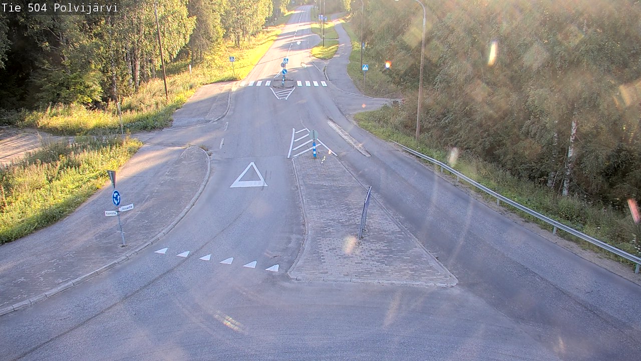 Weather Camera Image Road 504 Polvijärvi, Polvijärvi, Pohjois-Karjala