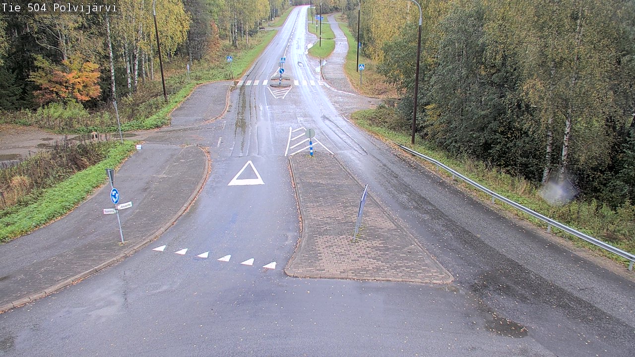 Weather Camera Image Road 504 Polvijärvi, Polvijärvi, Pohjois-Karjala