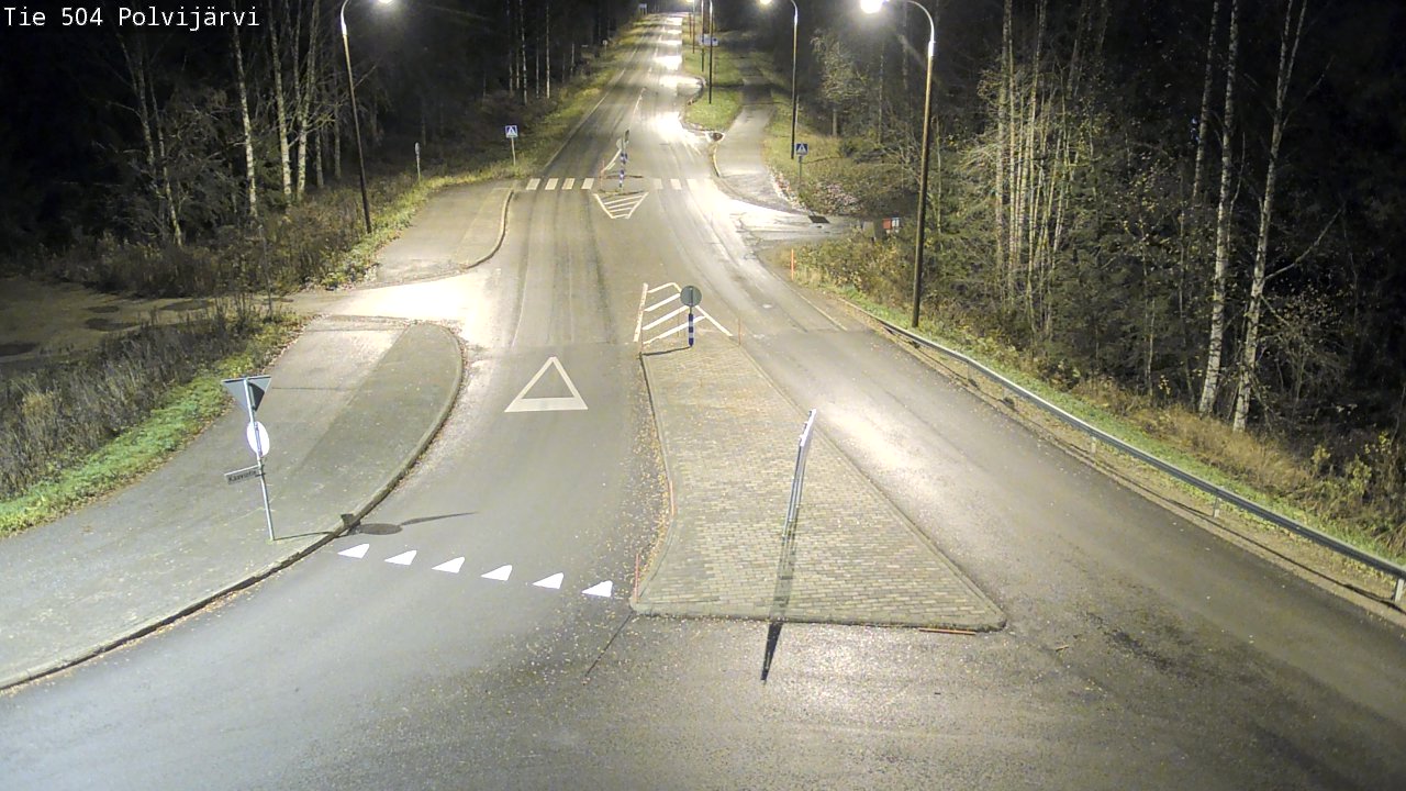 Kelikamerat Kuva Tie 504 Polvijärvi, Polvijärvi, Pohjois-Karjala
