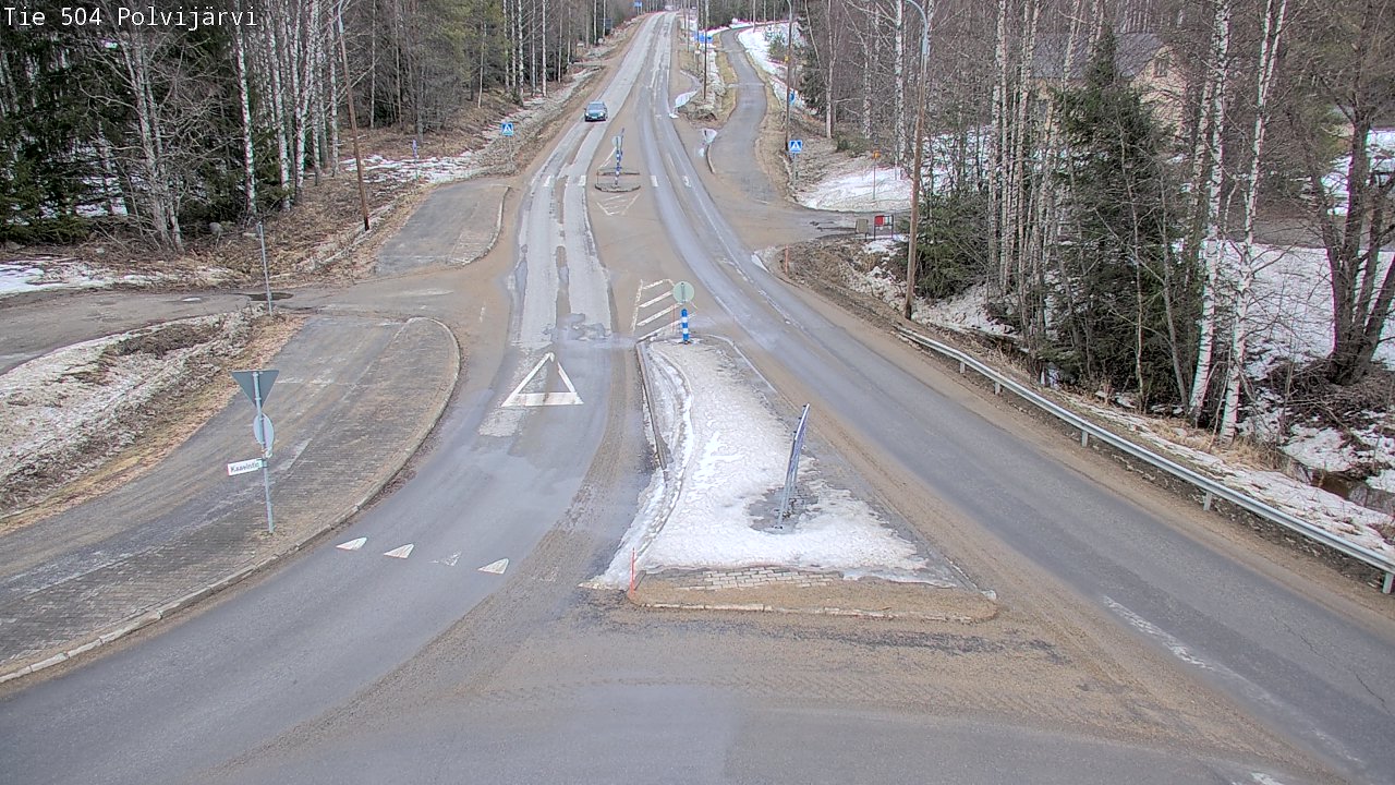 Kelikamerat Kuva Tie 504 Polvijärvi, Polvijärvi, Pohjois-Karjala