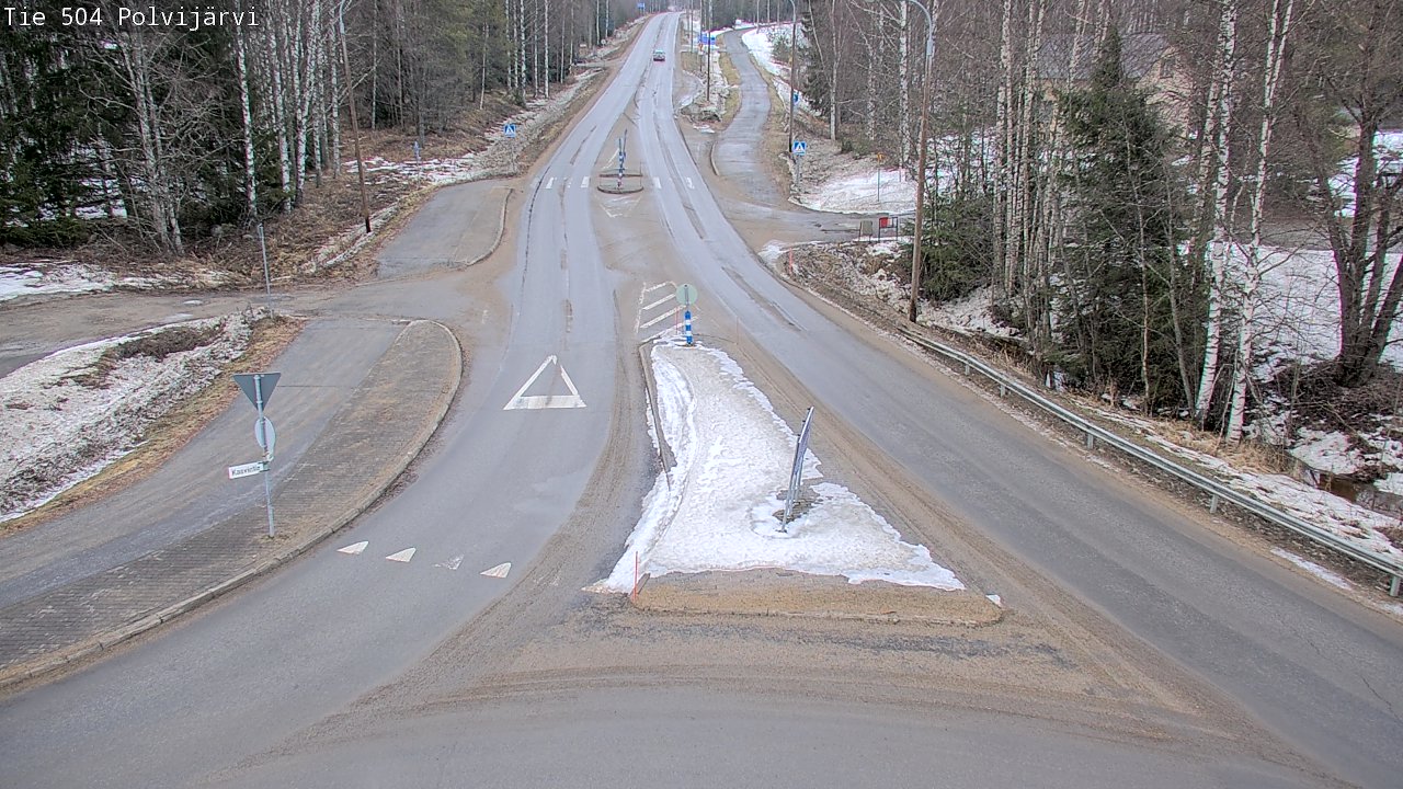 Kelikamerat Kuva Tie 504 Polvijärvi, Polvijärvi, Pohjois-Karjala