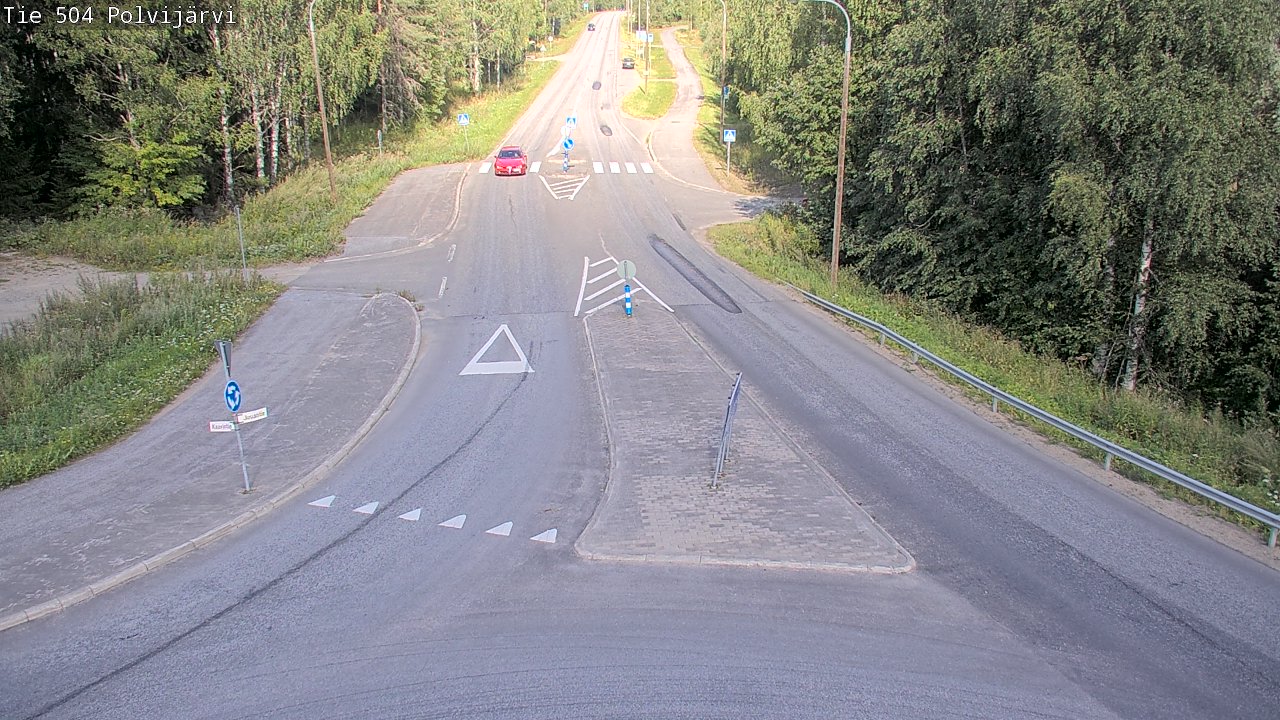 Weather Camera Image Road 504 Polvijärvi, Polvijärvi, Pohjois-Karjala