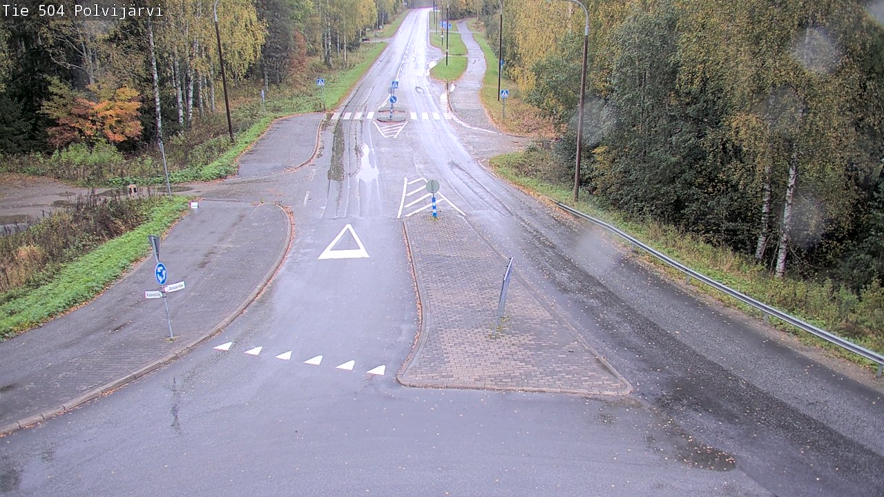 Kelikamerat Kuva Tie 504 Polvijärvi, Polvijärvi, Pohjois-Karjala