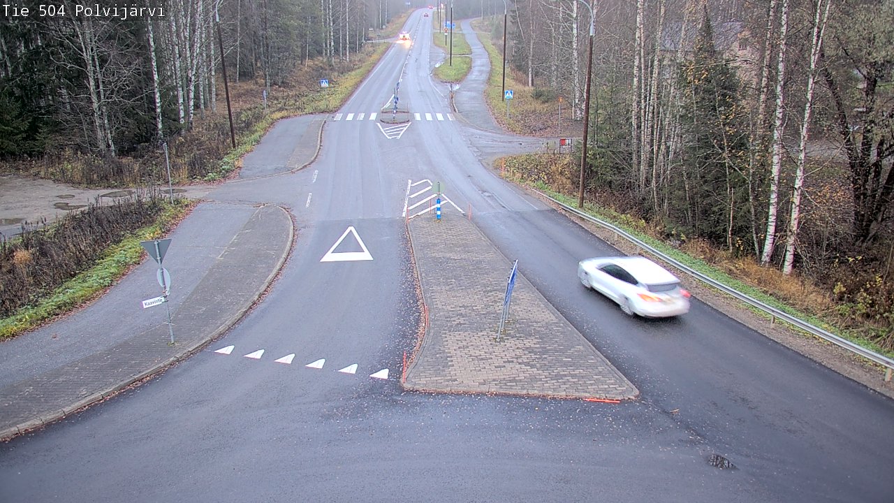 Kelikamerat Kuva Tie 504 Polvijärvi, Polvijärvi, Pohjois-Karjala