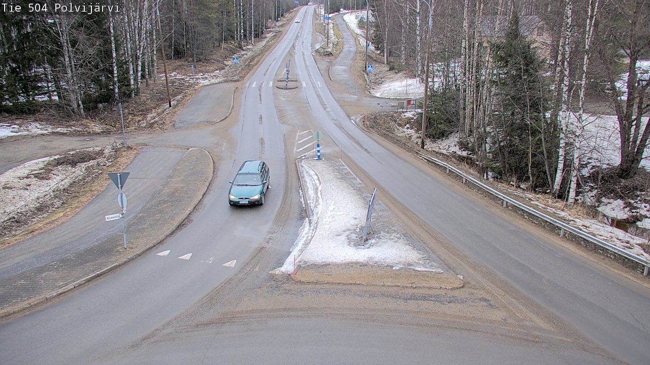 Kelikamerat Kuva Tie 504 Polvijärvi, Polvijärvi, Pohjois-Karjala