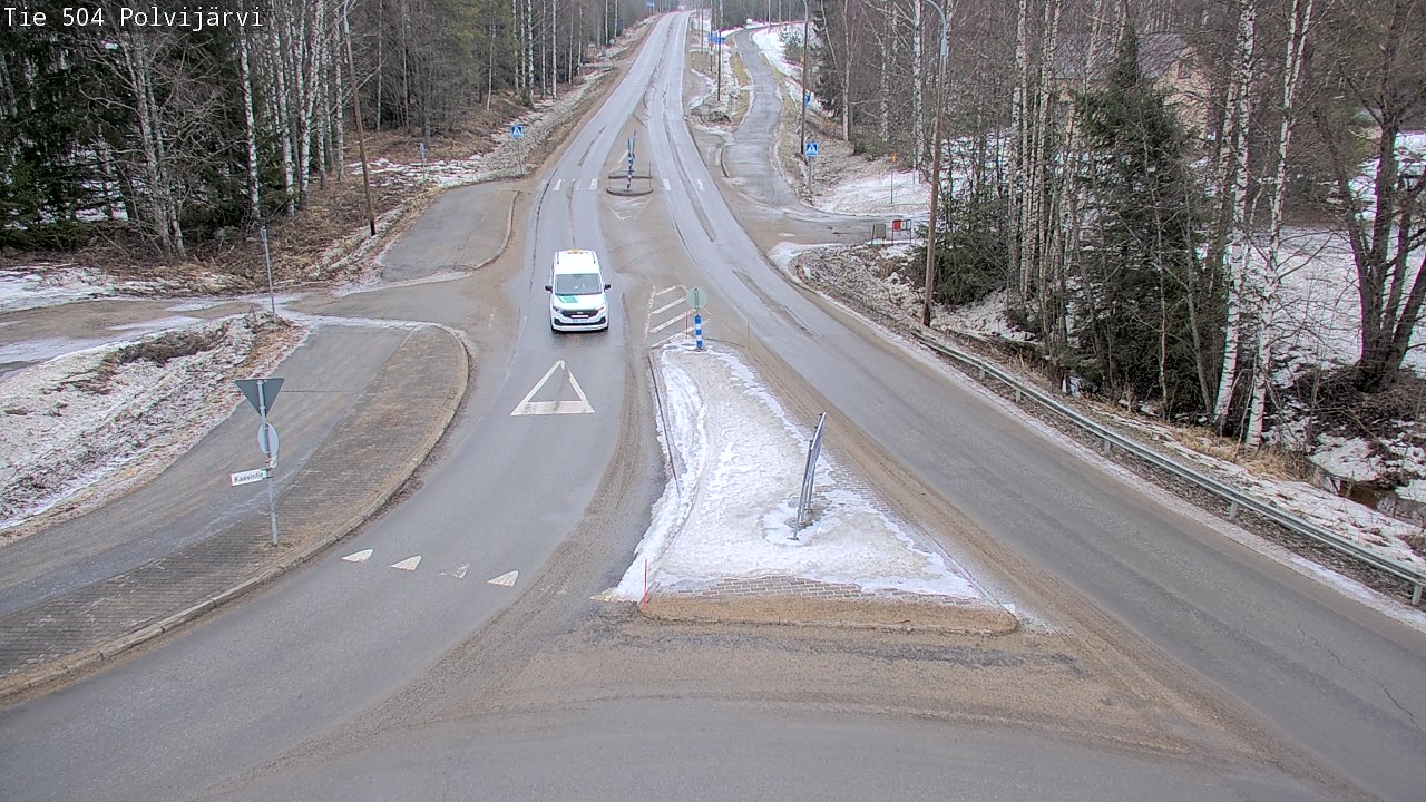 Kelikamerat Kuva Tie 504 Polvijärvi, Polvijärvi, Pohjois-Karjala