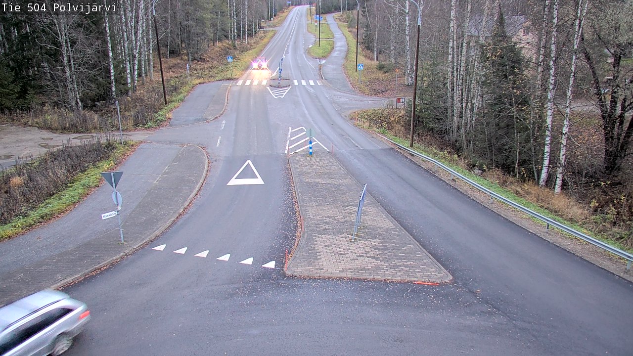 Kelikamerat Kuva Tie 504 Polvijärvi, Polvijärvi, Pohjois-Karjala