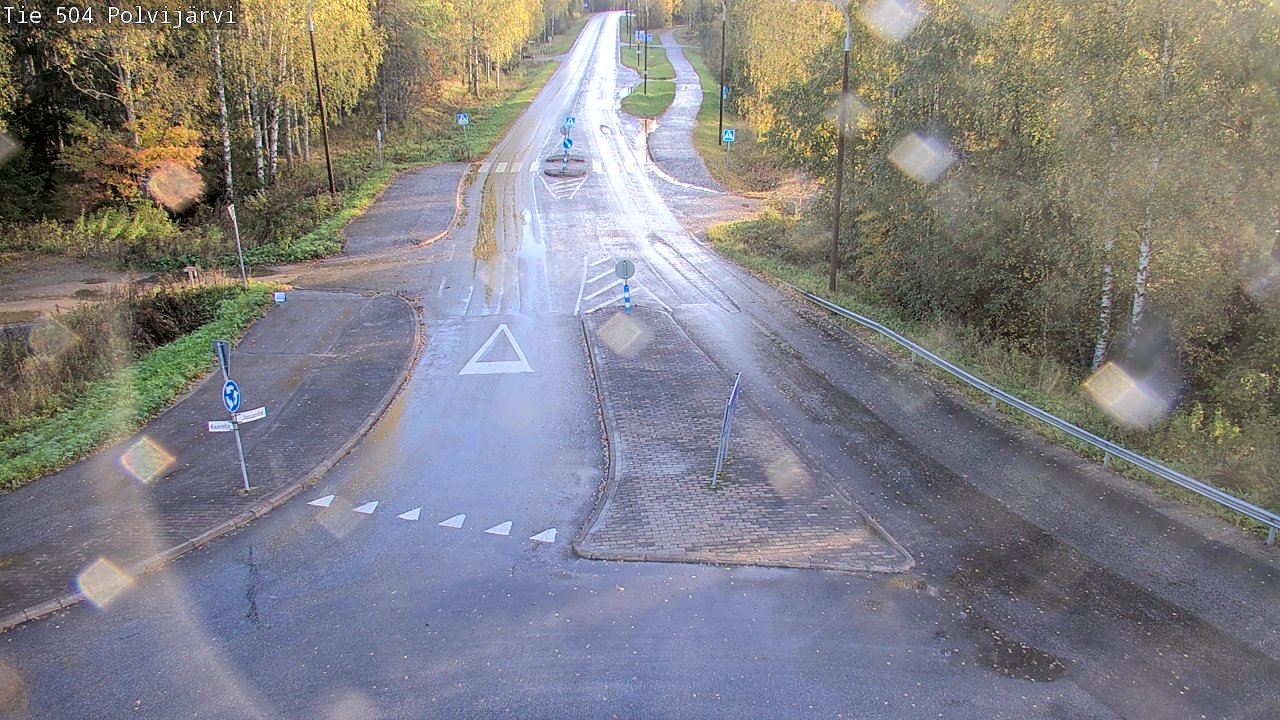 Kelikamerat Kuva Tie 504 Polvijärvi, Polvijärvi, Pohjois-Karjala