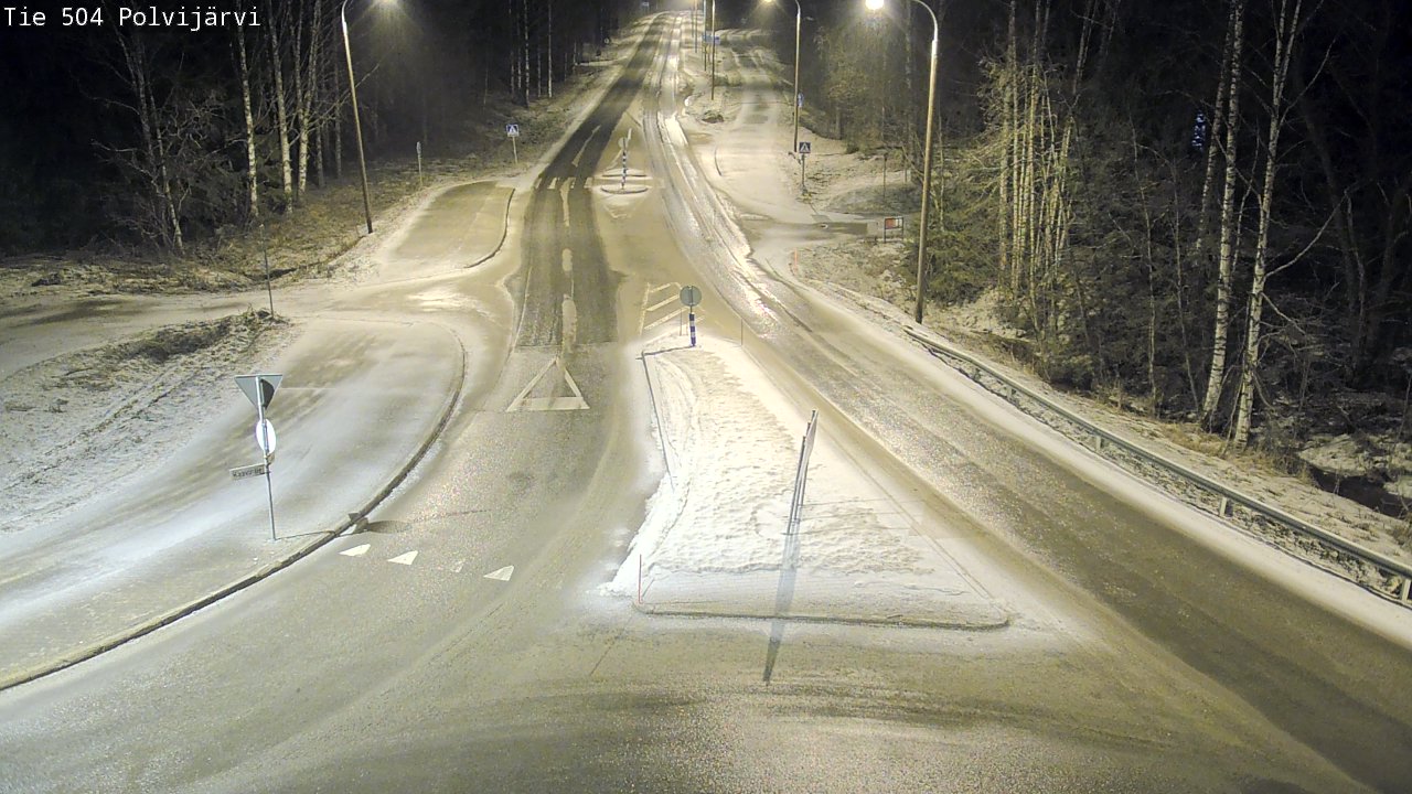 Kelikamerat Kuva Tie 504 Polvijärvi, Polvijärvi, Pohjois-Karjala