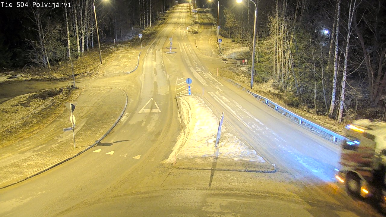 Kelikamerat Kuva Tie 504 Polvijärvi, Polvijärvi, Pohjois-Karjala